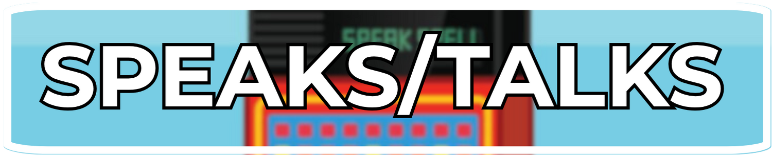 Speaks/Talks Header